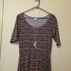 LuLaRoe Ana Dress EUC
